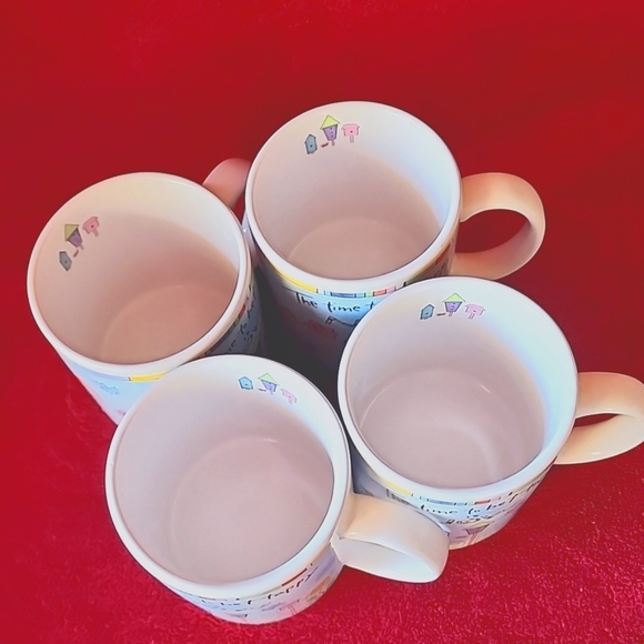 ☆Set of 4, Cathy Davis Design. Scatter Joy, The Time To Be Happy is Now.☆ - Picture 4 of 14